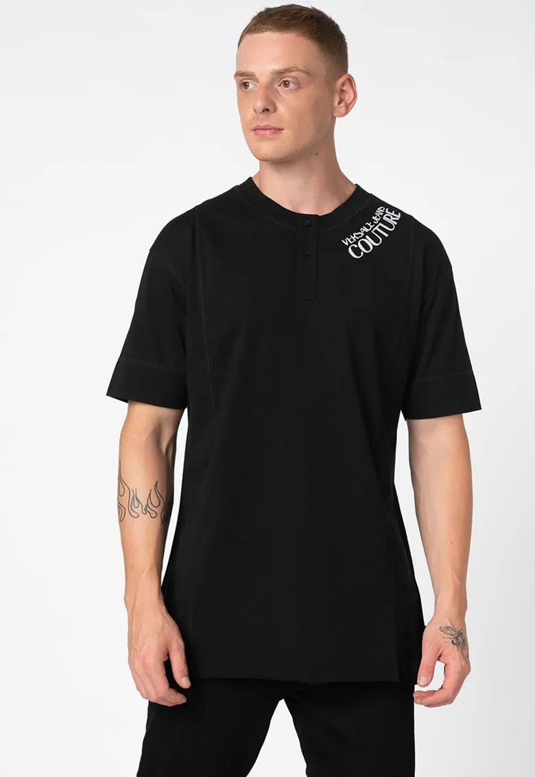 Embroidered Logo Details T-Shirt
