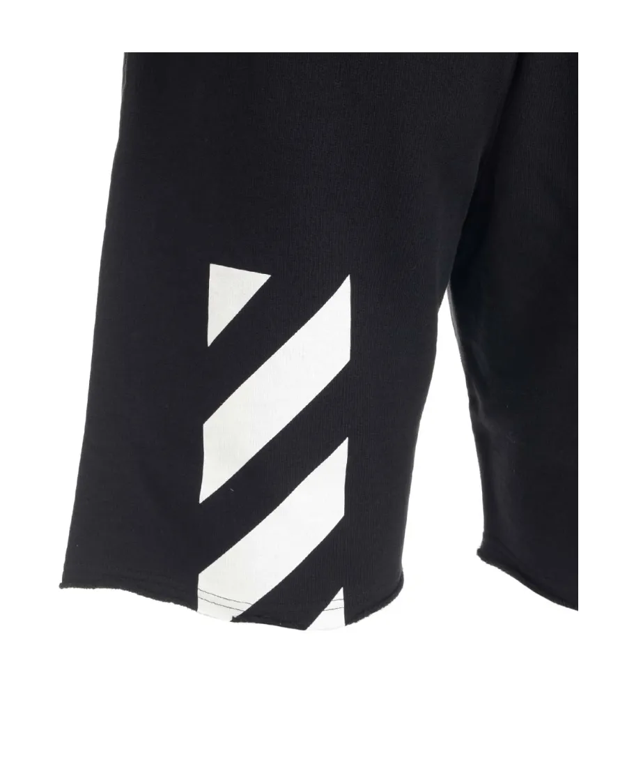 Logo-Print Cotton Track Shorts
