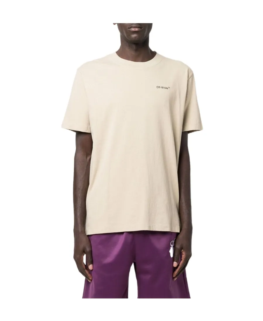 Caravag Arrow Slim S/S Tee Dark Sand Bla