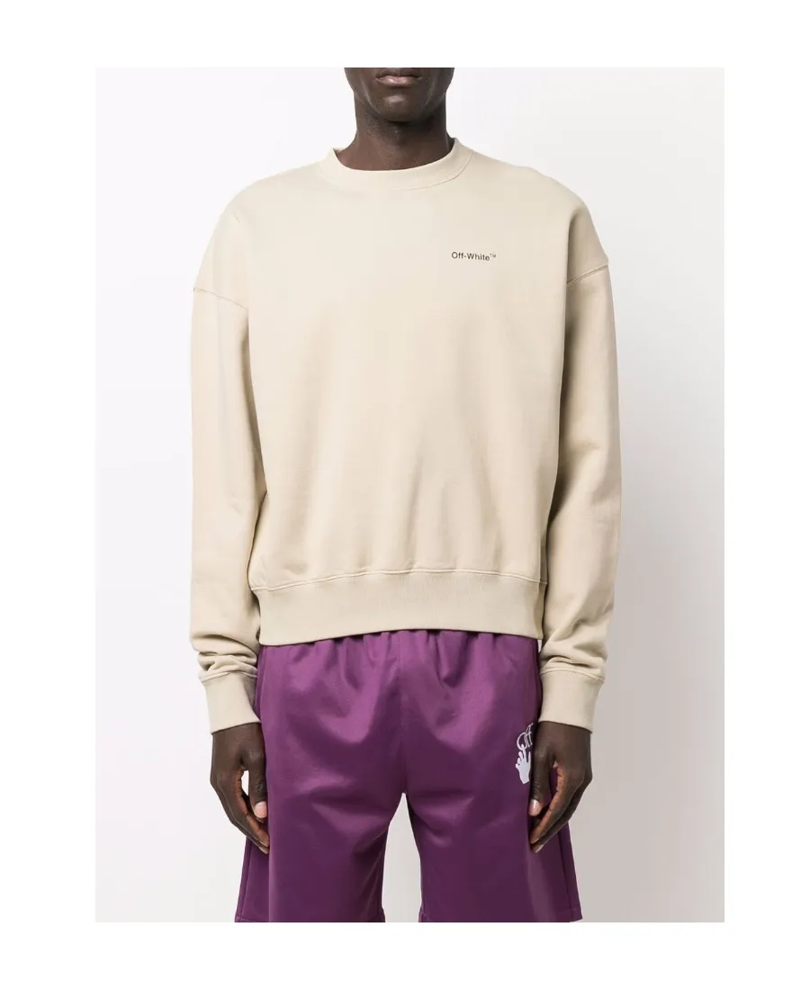 Caravaggio Arrow-Print Crew-Neck Sweatshirt