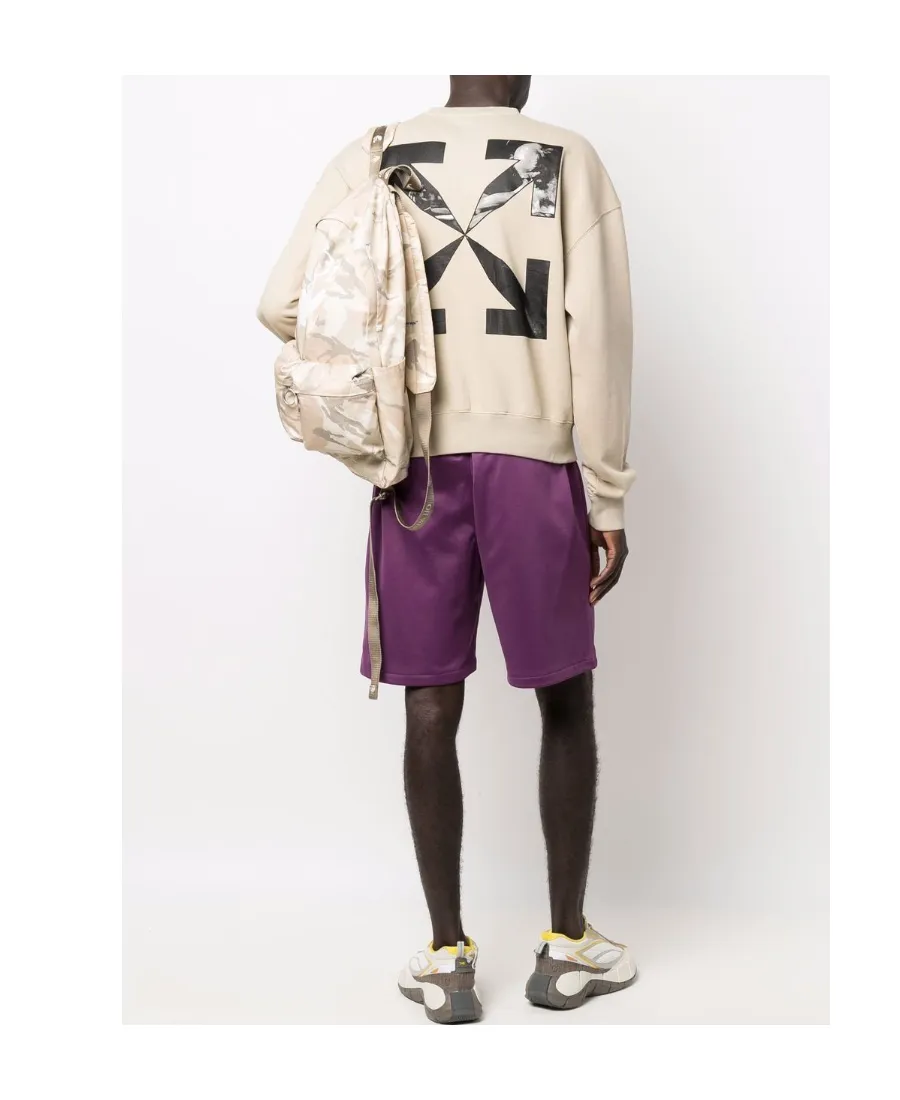 Caravaggio Arrow-Print Crew-Neck Sweatshirt