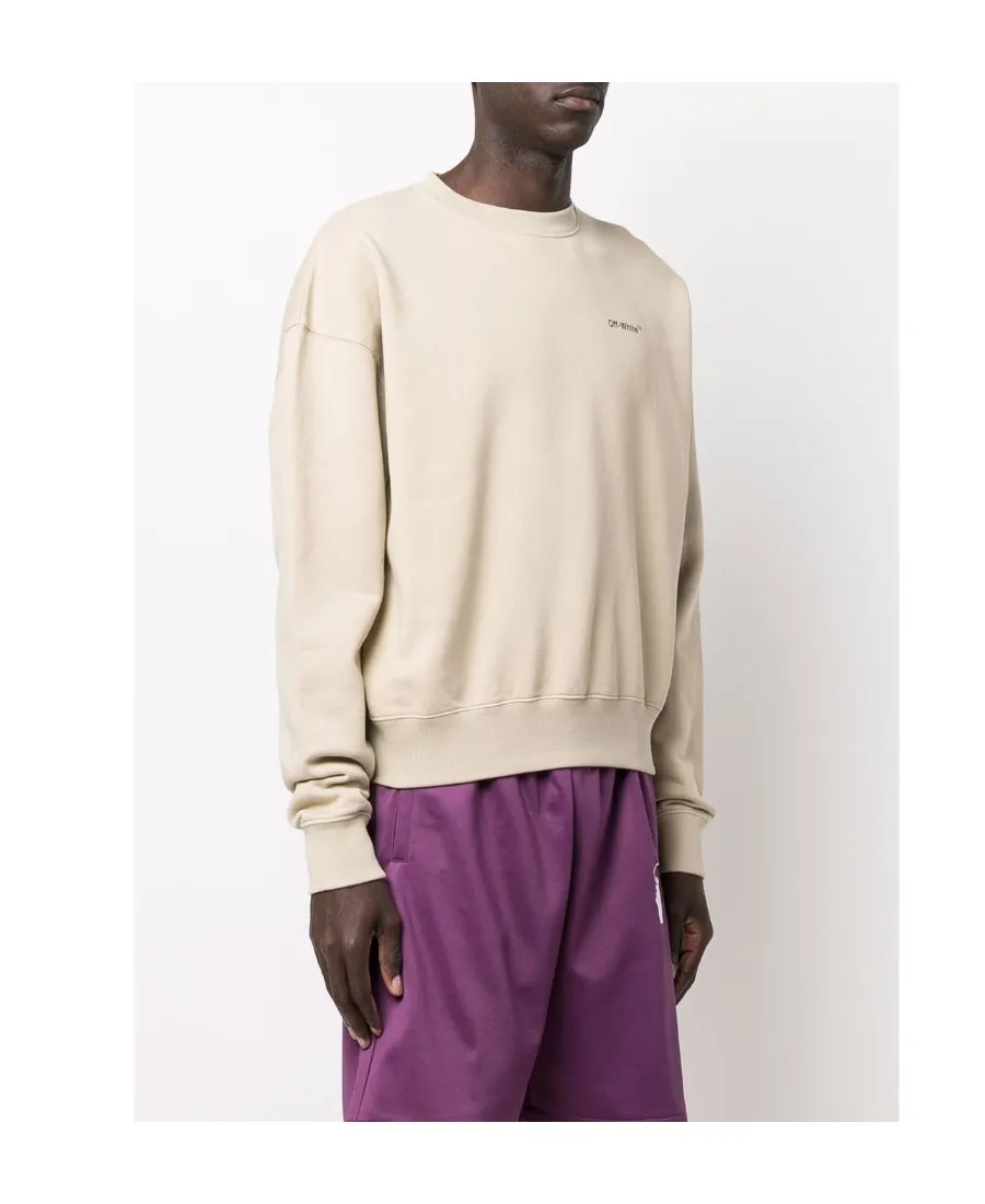Caravaggio Arrow-Print Crew-Neck Sweatshirt