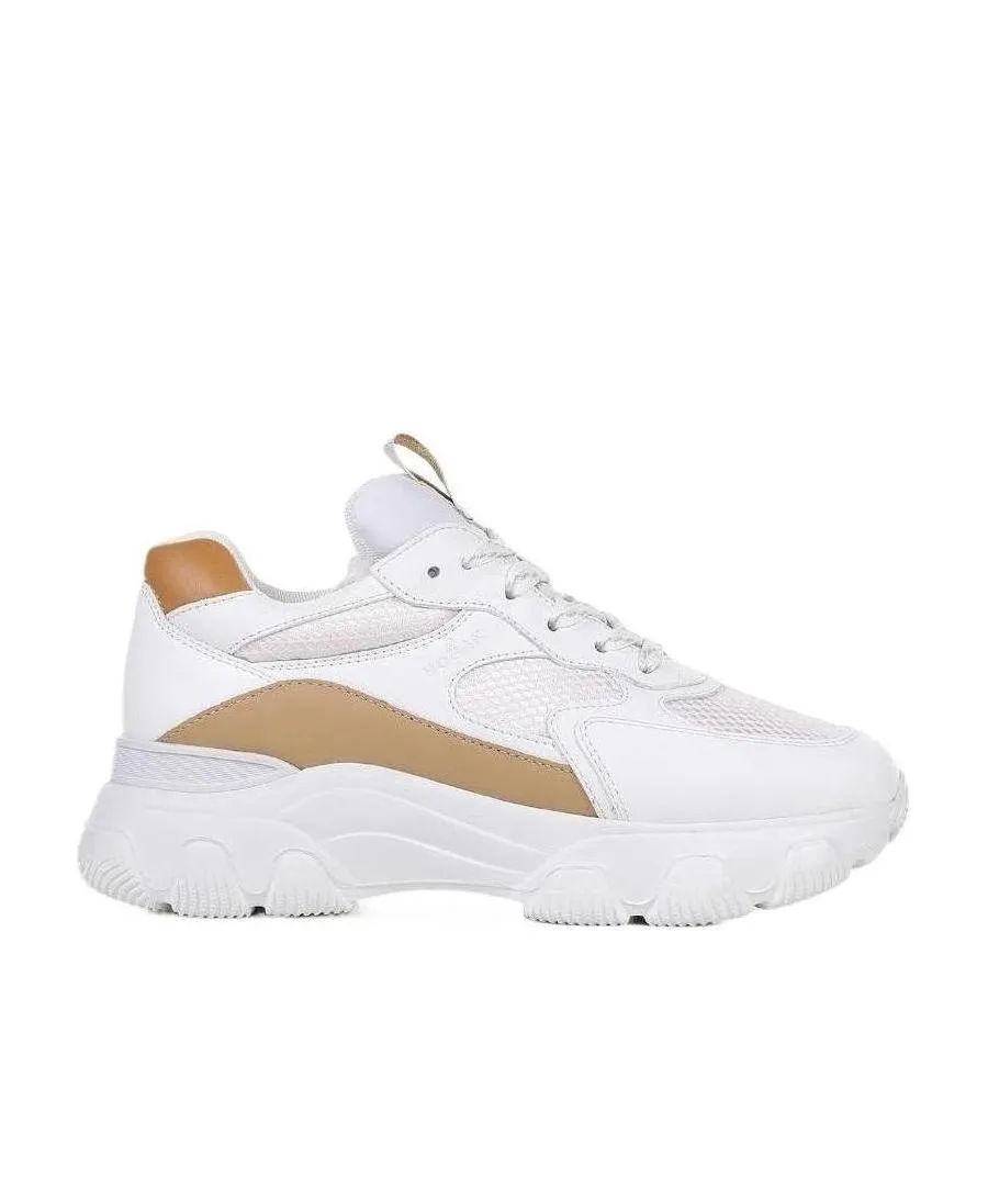 Hogan H540 Lace-Up Logo Detailed Sneakers