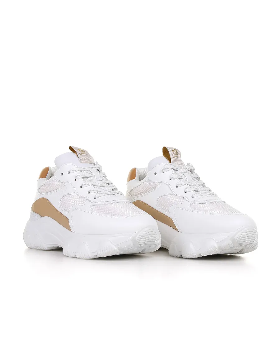 Hogan H540 Lace-Up Logo Detailed Sneakers
