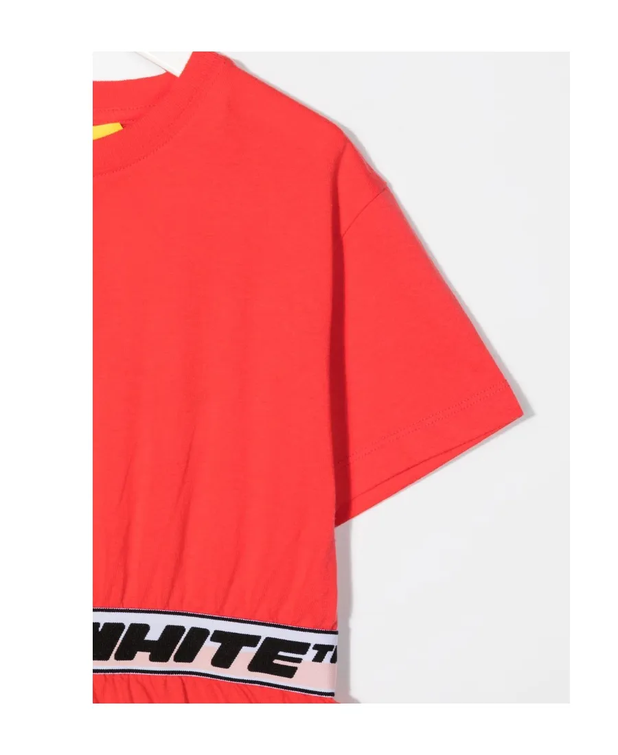 Logo-Waistband T-Shirt Dress