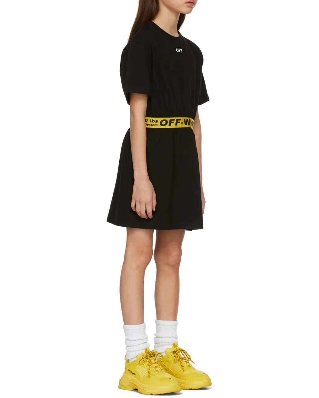 Industrial Tape T-Shirt Dress