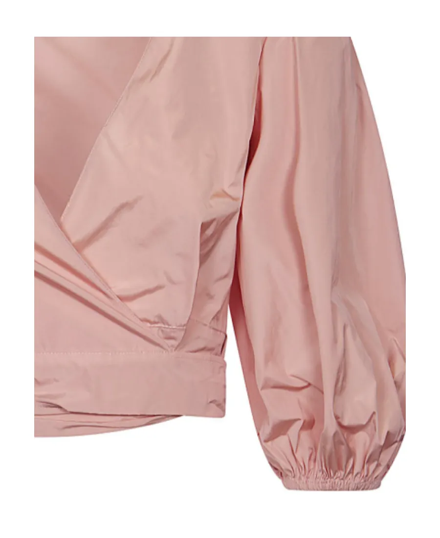 V-Neck Bow-Tie Blouse