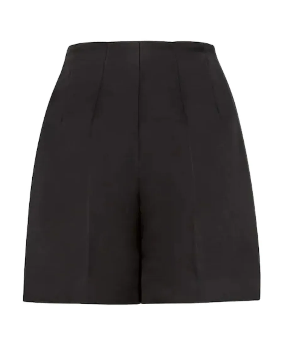 Tailored Silk Shorts
