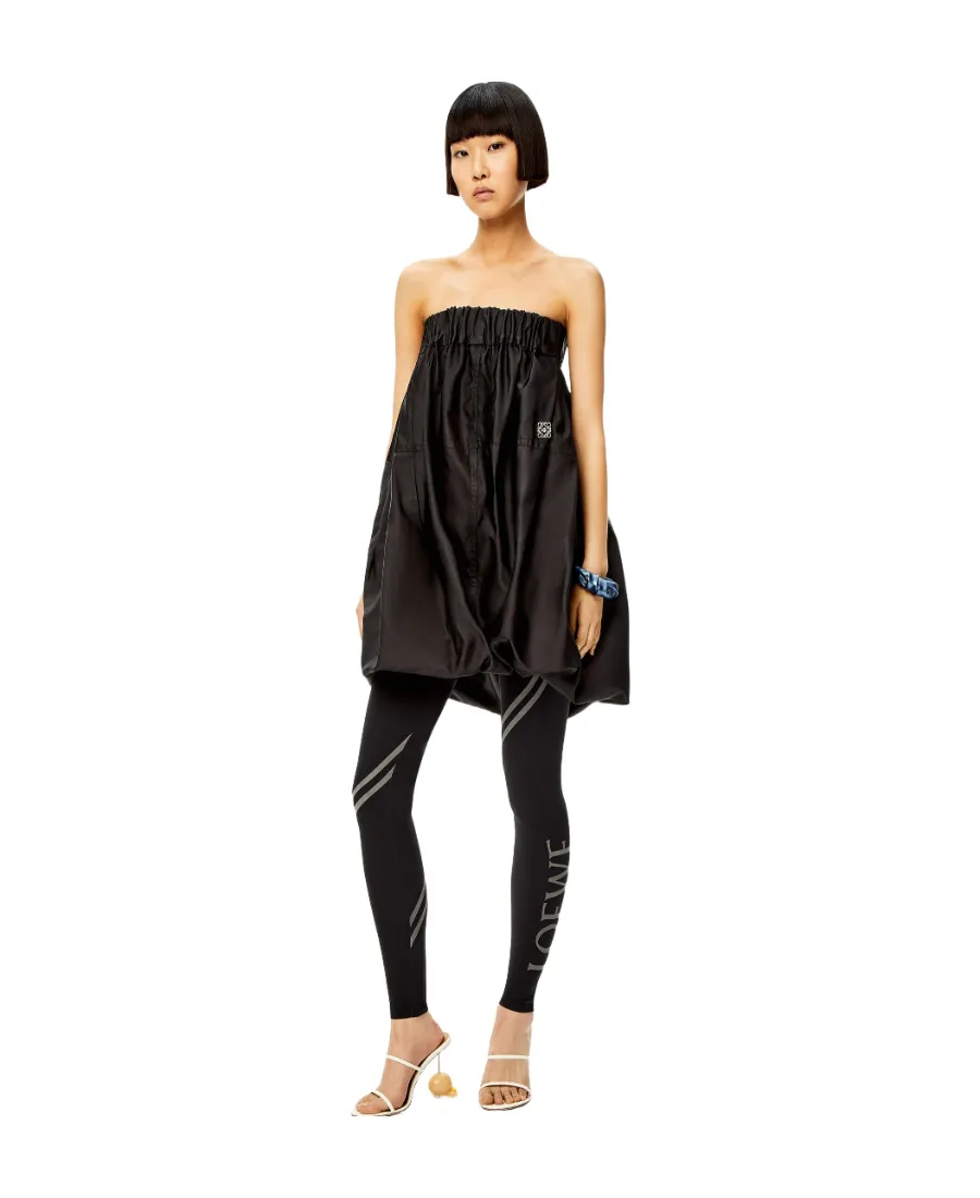 Bustier Mini Dress In Silk