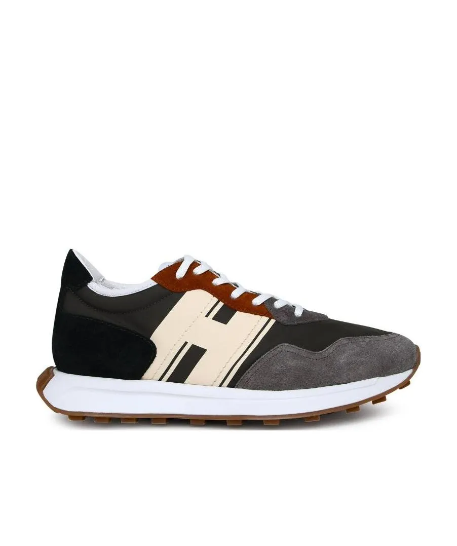 Hogan Logo Detailed Lace-Up Sneakers