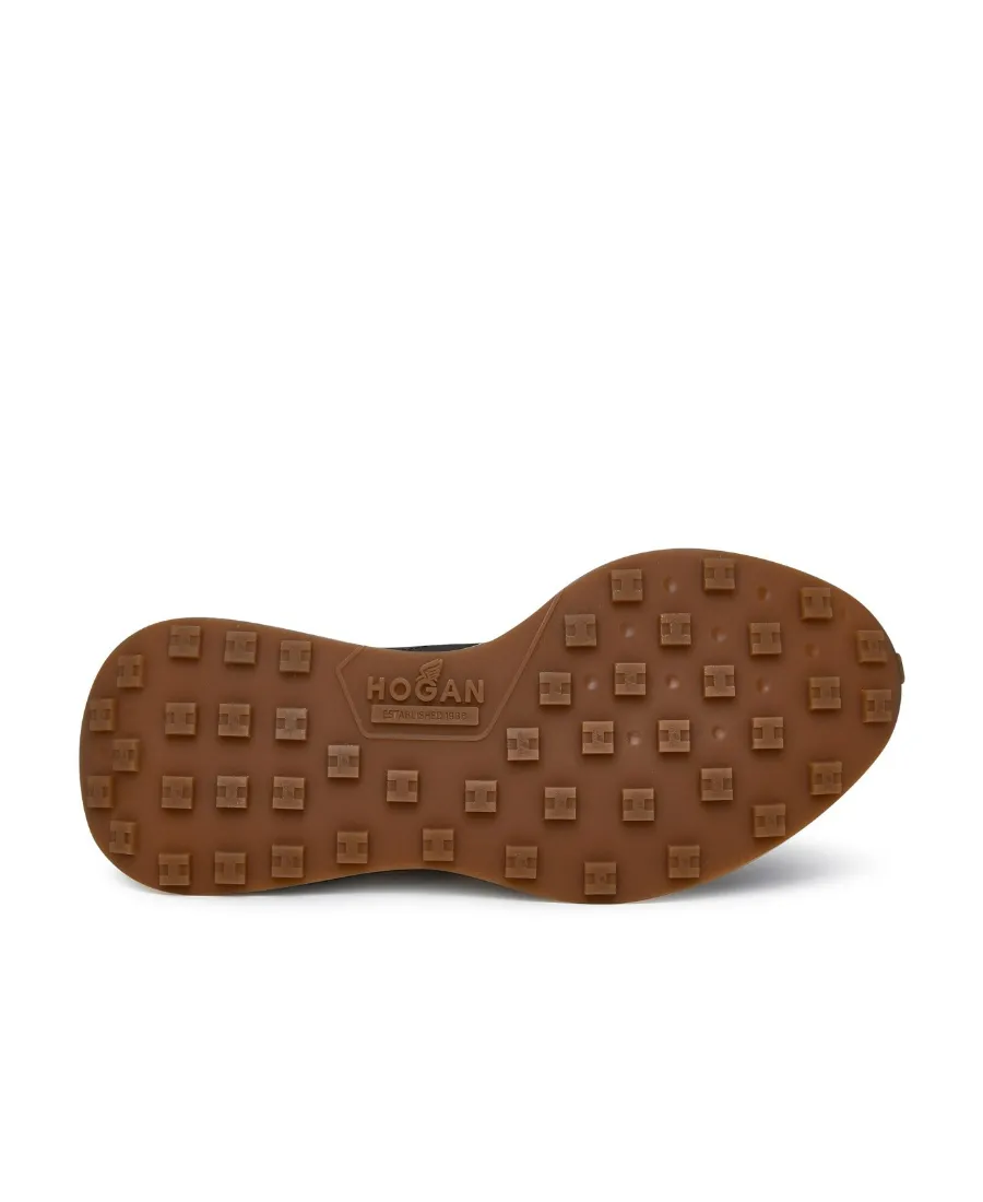 Hogan Logo Detailed Lace-Up Sneakers