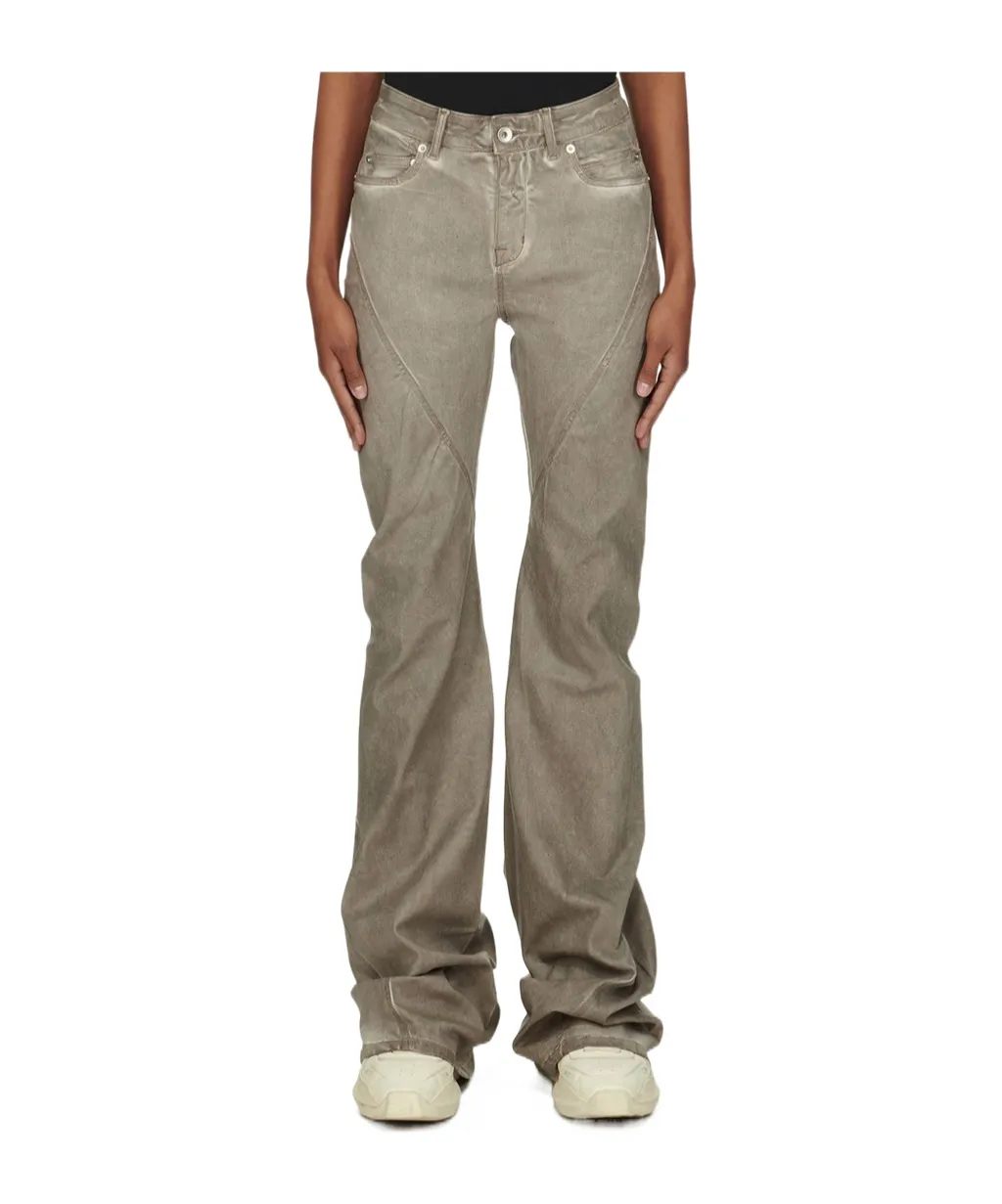 Rick Owens Drkshdw Bias Mid-Rise Jeans