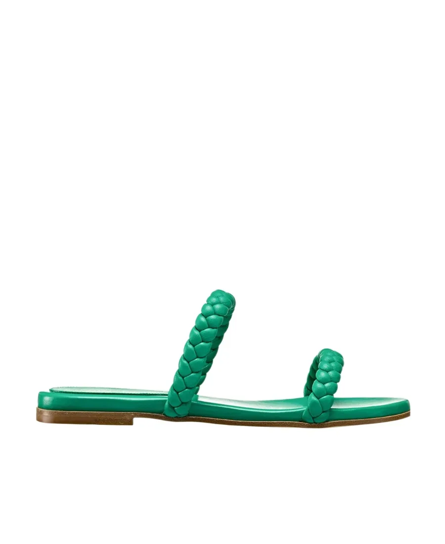 Logo Flat Sandals