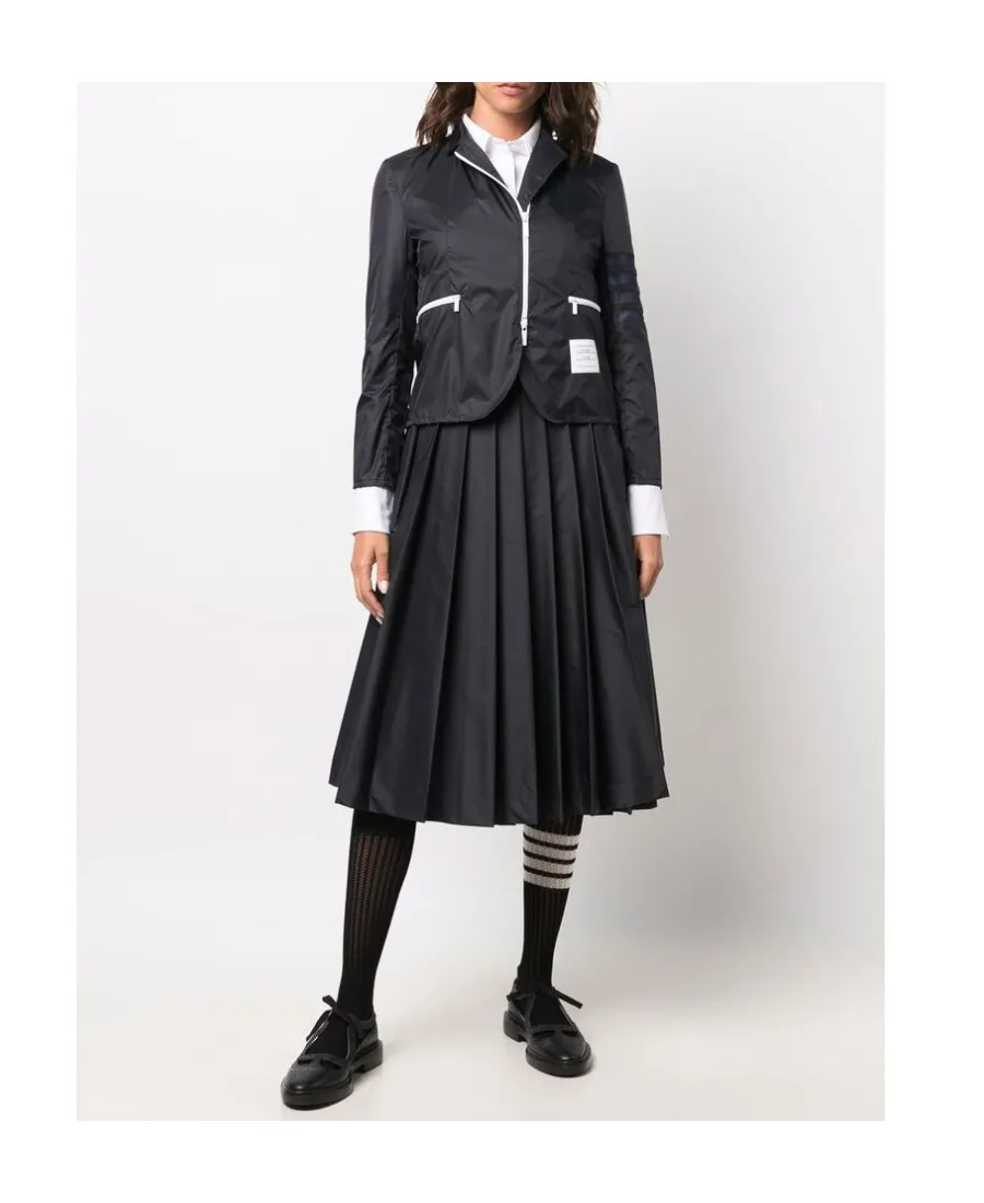 Pleated Midi Skirt