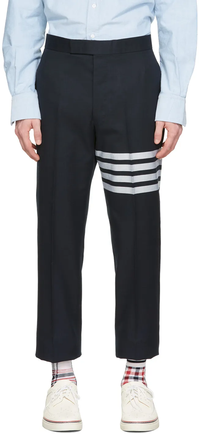 4-Bar Stripe Tailored Trousers