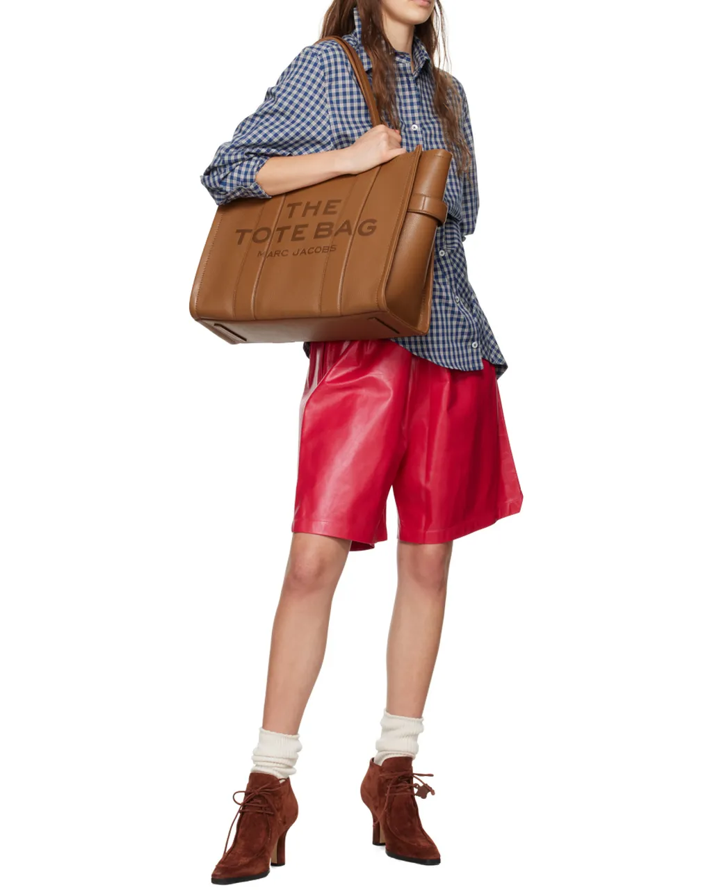 Marc Jacobs Logo-Embossed Large Tote Bag