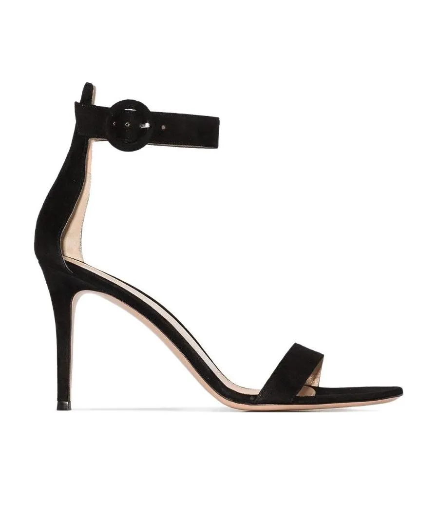 Gianvito Rossi Portofino Ankle Buckled Sandals