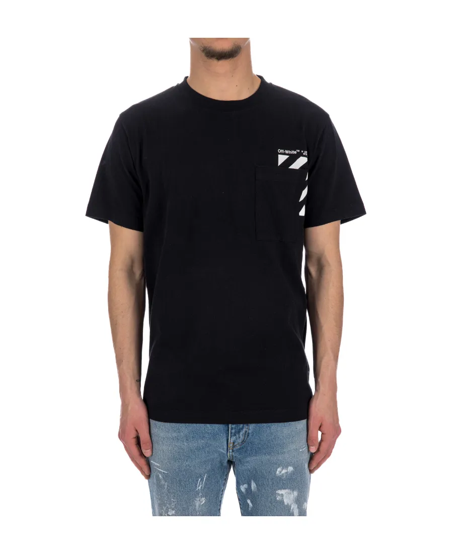 Diag-Print T-Shirt