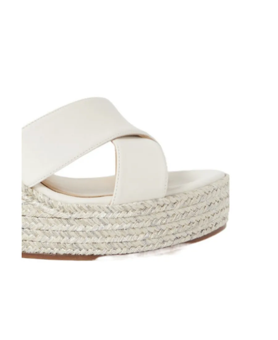 Crossed Platform Sole Shoes