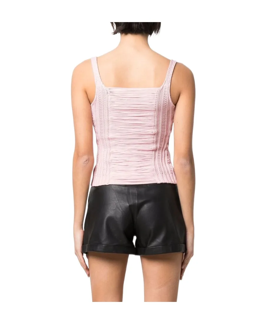 Blumarine Knitted Sleeveless Top