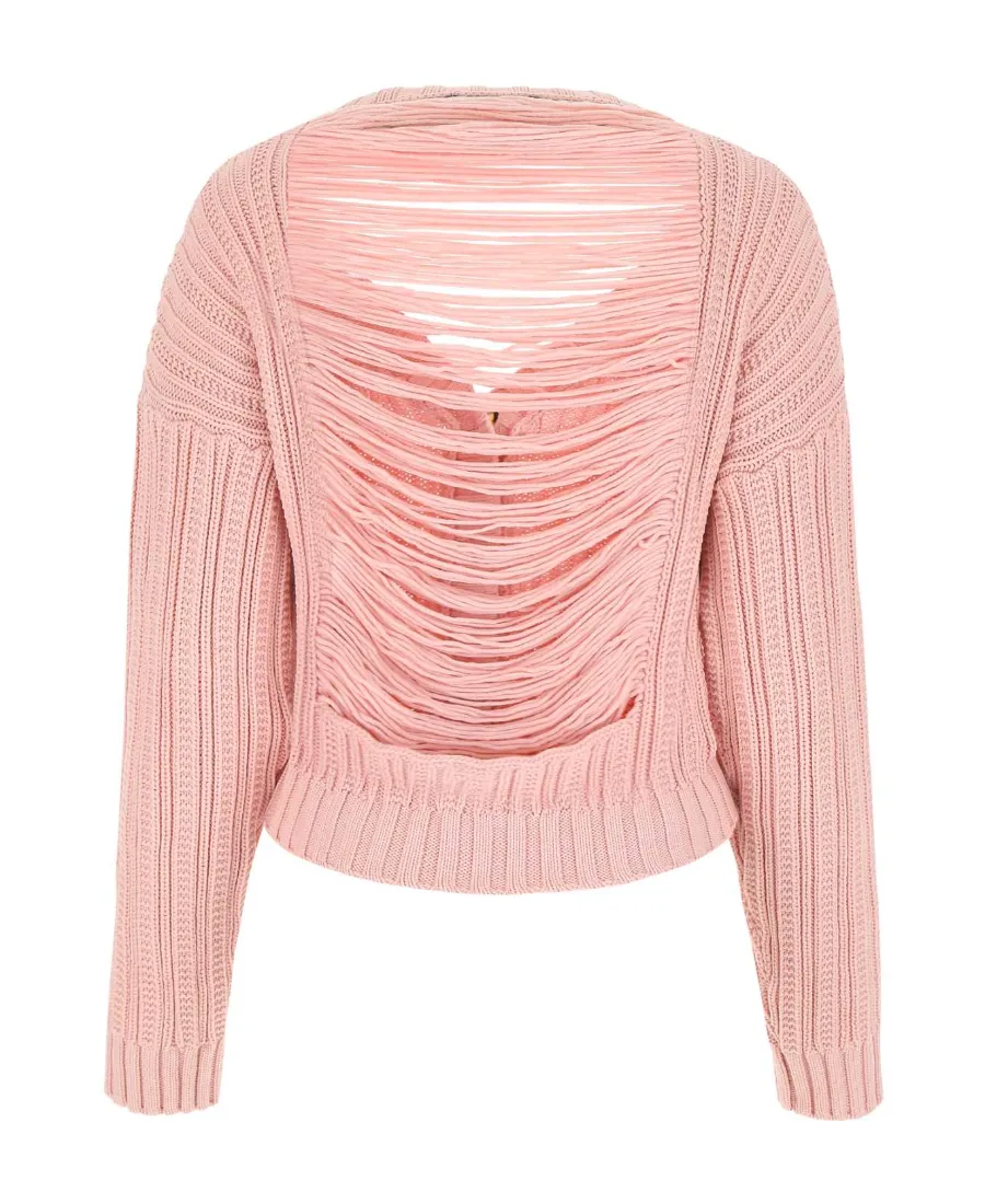 Blumarine V-Neck Buttoned Knitted Cardigan