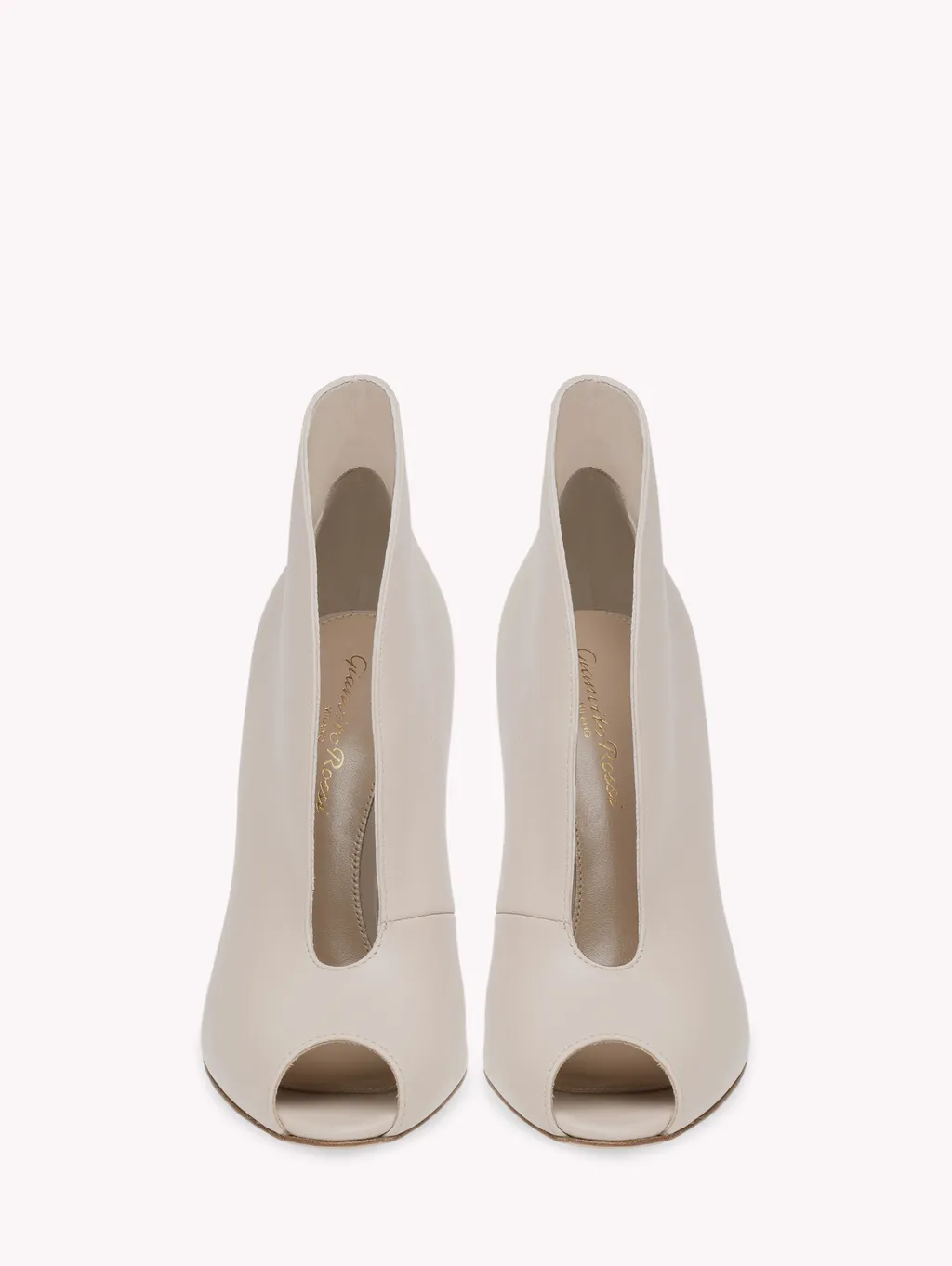 Gianvito Rossi Vamp Peep-Toe Heeled Sandals