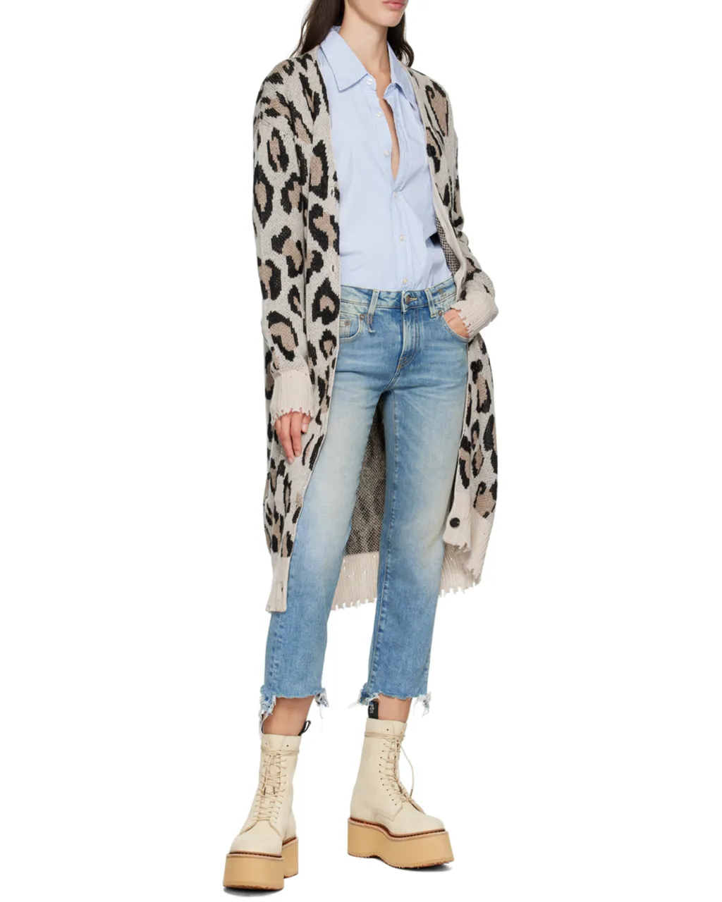 Low-Rise Cropped Jeans
