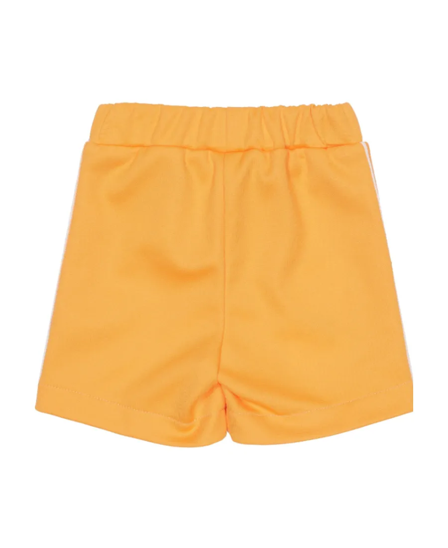 Ff-Logo Print Track Shorts