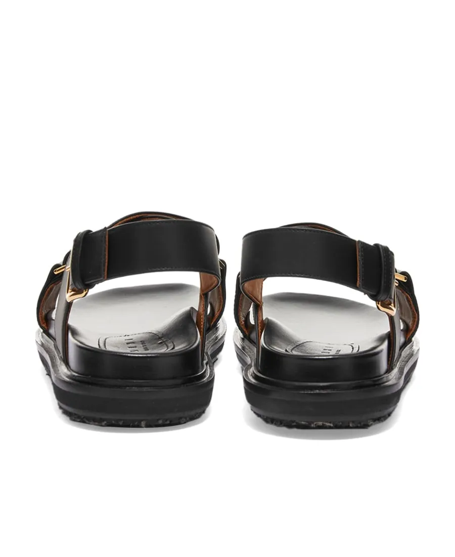 Cross-Lace Sandals