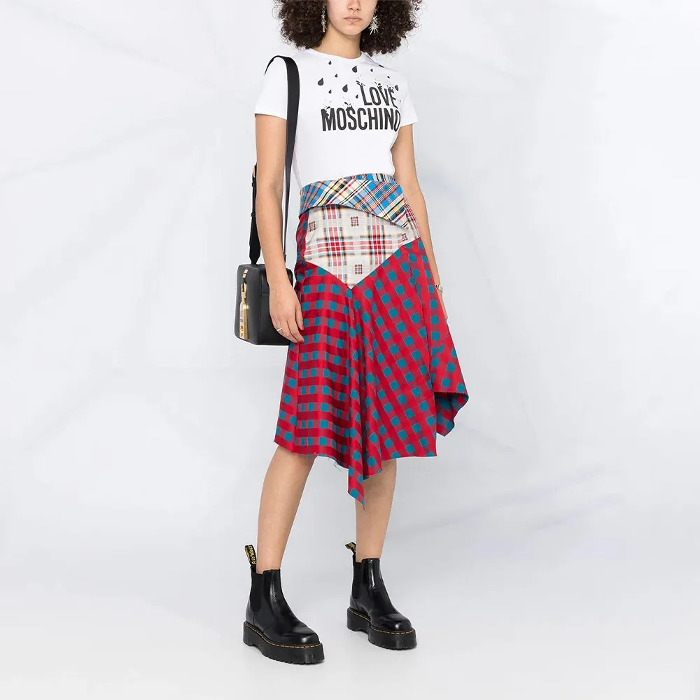 T-Shirt With Round Neck And Short Sleeves