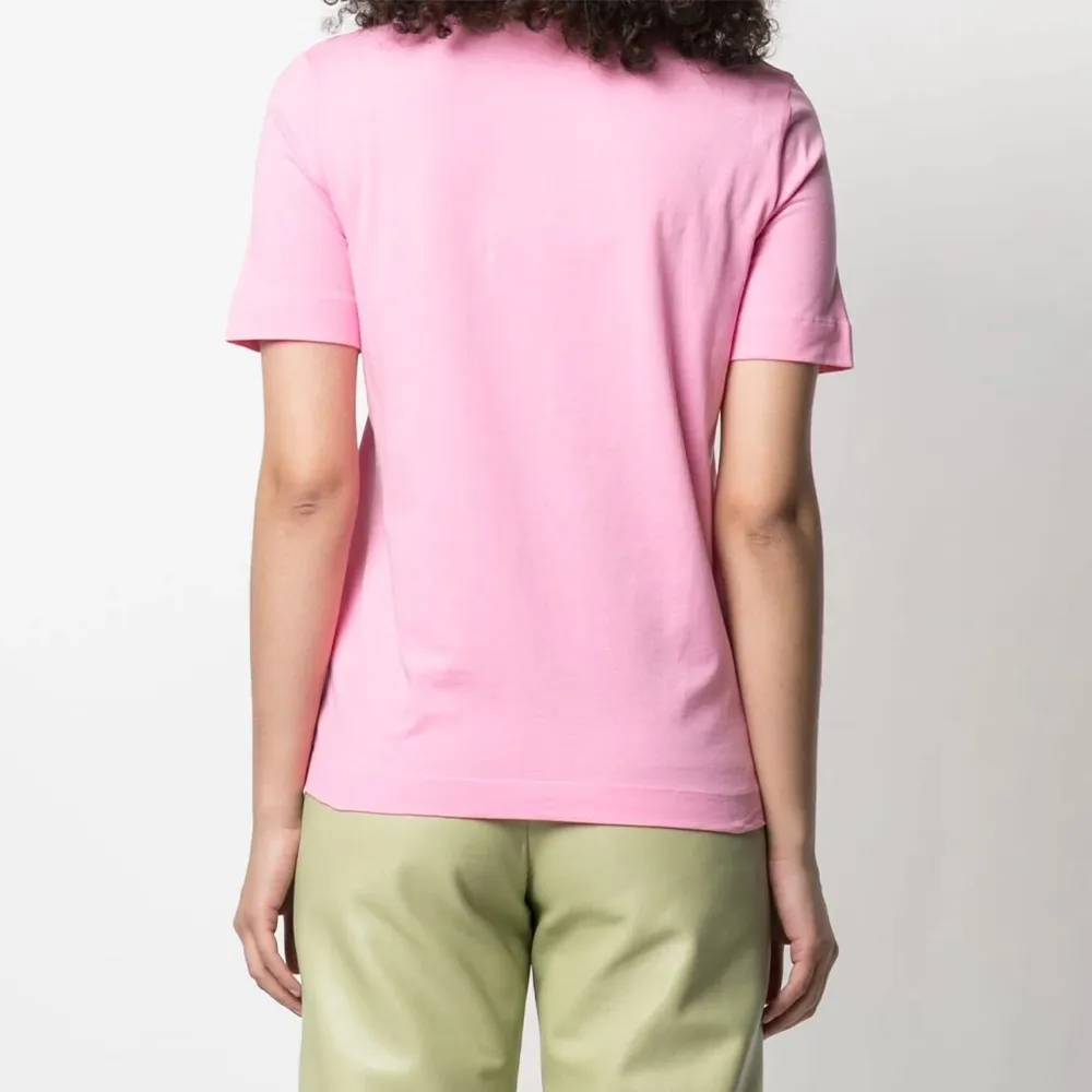 T-Shirt With Round Neck And Short Sleeves