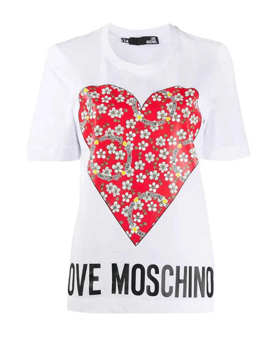 T-Shirt With Round Neck And Short Sleeves