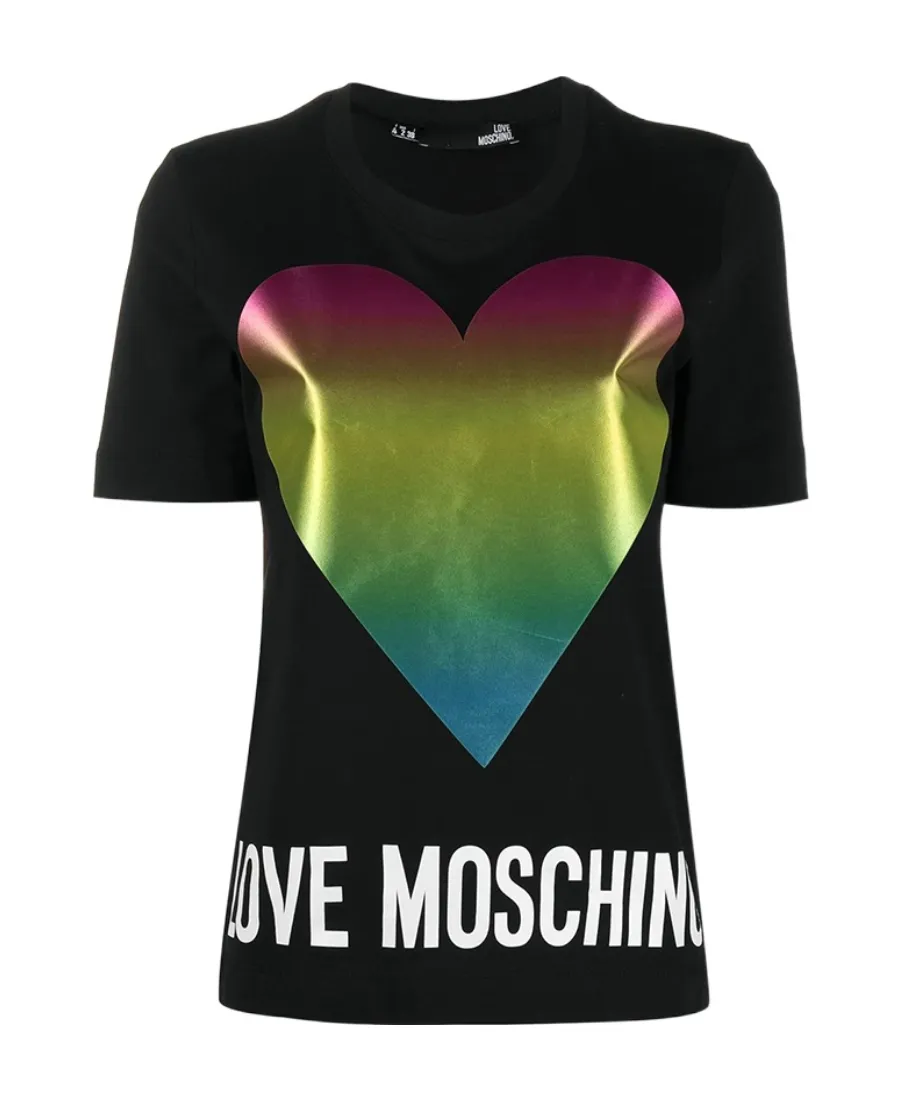 T-Shirt With Round Neck And Short Sleeves