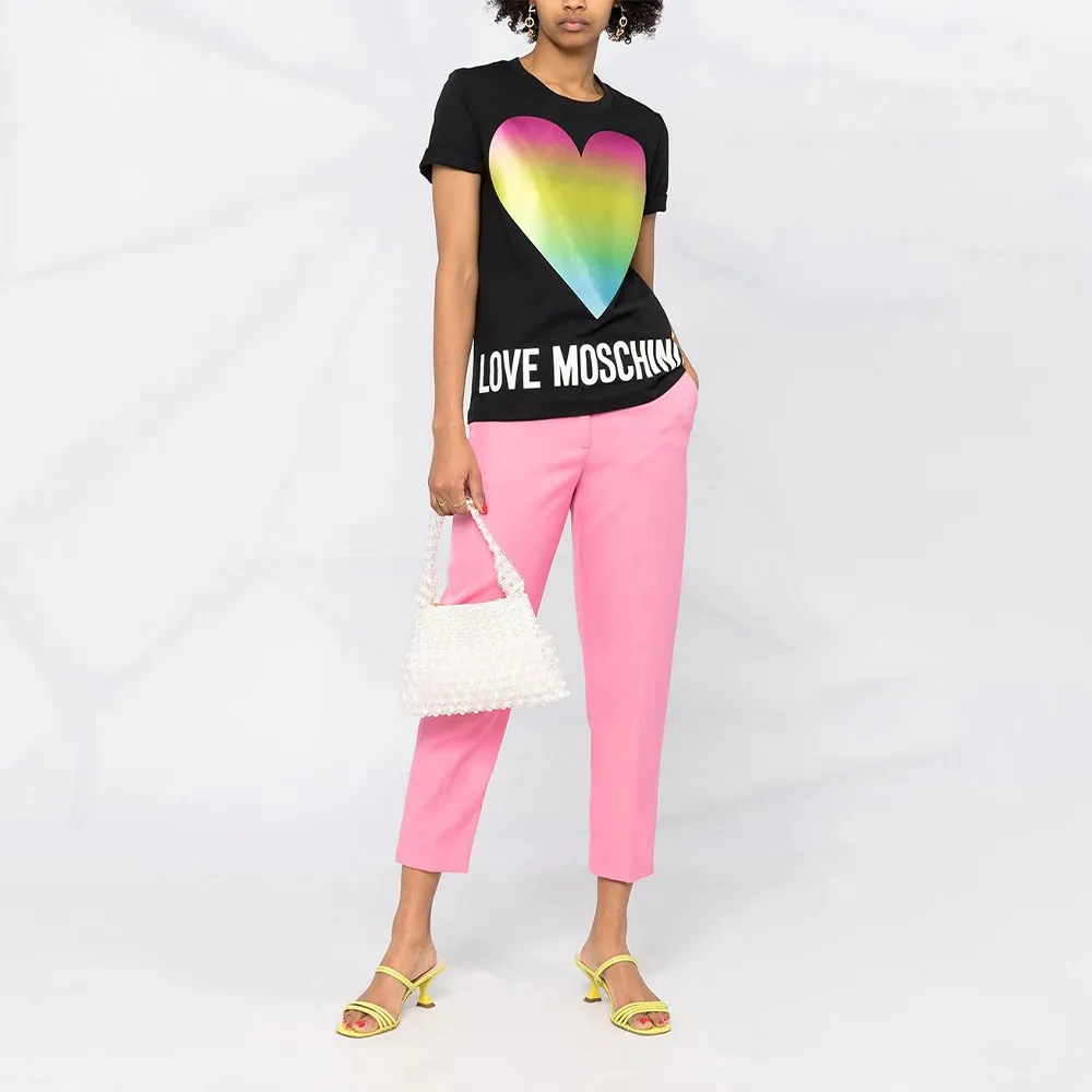 T-Shirt With Round Neck And Short Sleeves