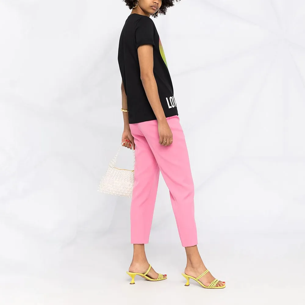 T-Shirt With Round Neck And Short Sleeves
