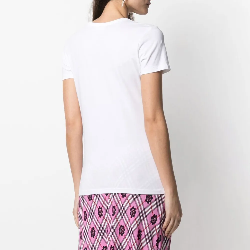 T-Shirt With Round Neck And Short Sleeves