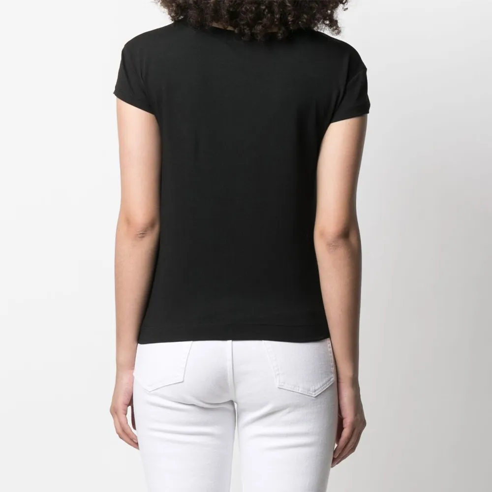 T-Shirt With Round Neck And Short Sleeves