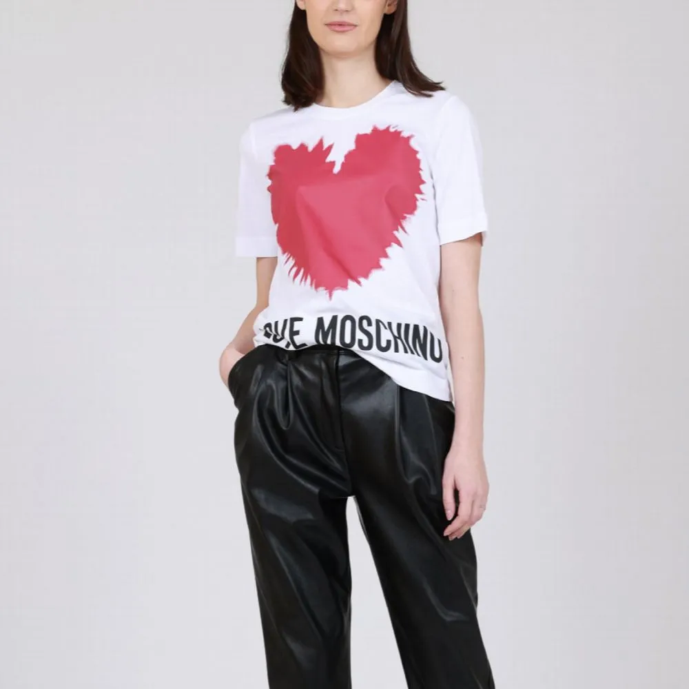 T-Shirt With Round Neck And Short Sleeves