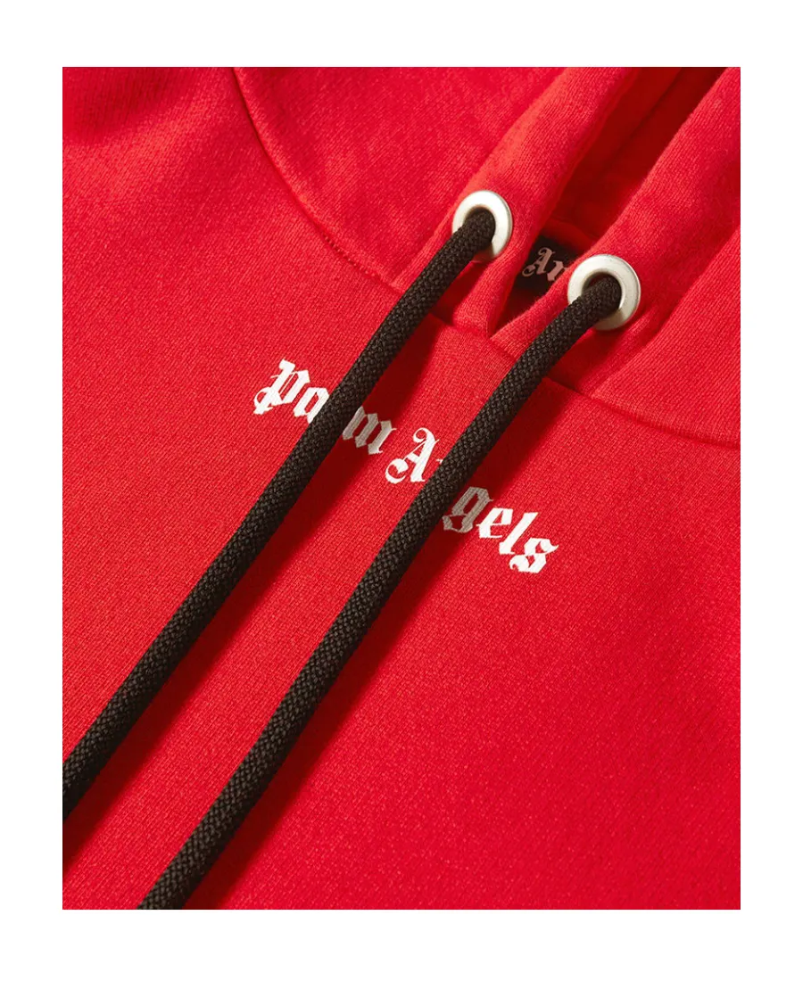 Palm Angels Logo Printed Hoodie