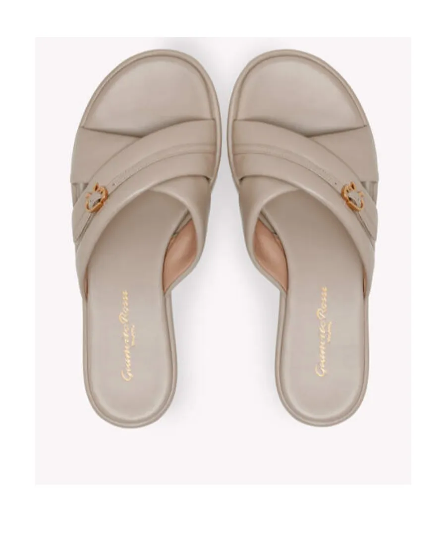 Logo Flat Sandals