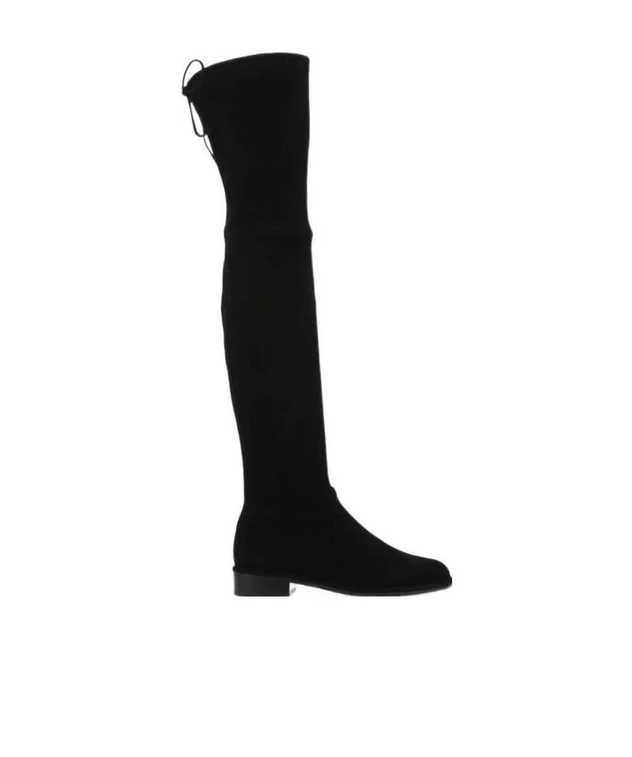 Suede Knee-Length Boots