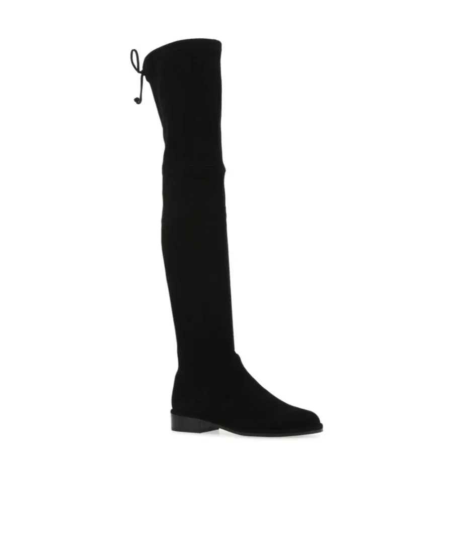 Suede Knee-Length Boots