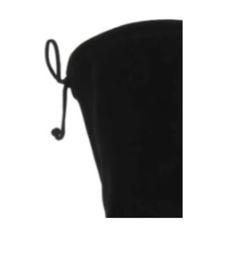 Suede Knee-Length Boots