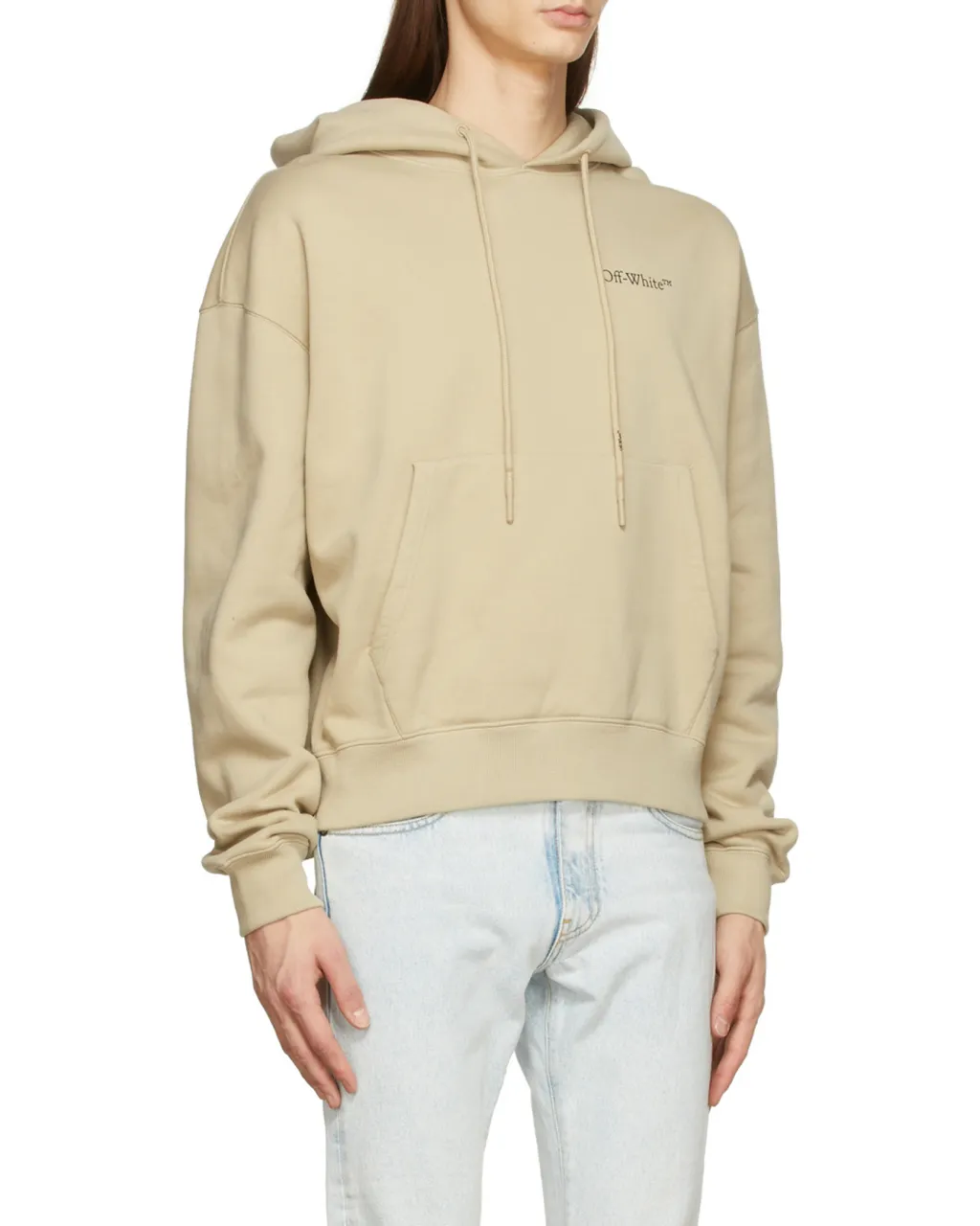 Arrows-Motif Brushed Jumper