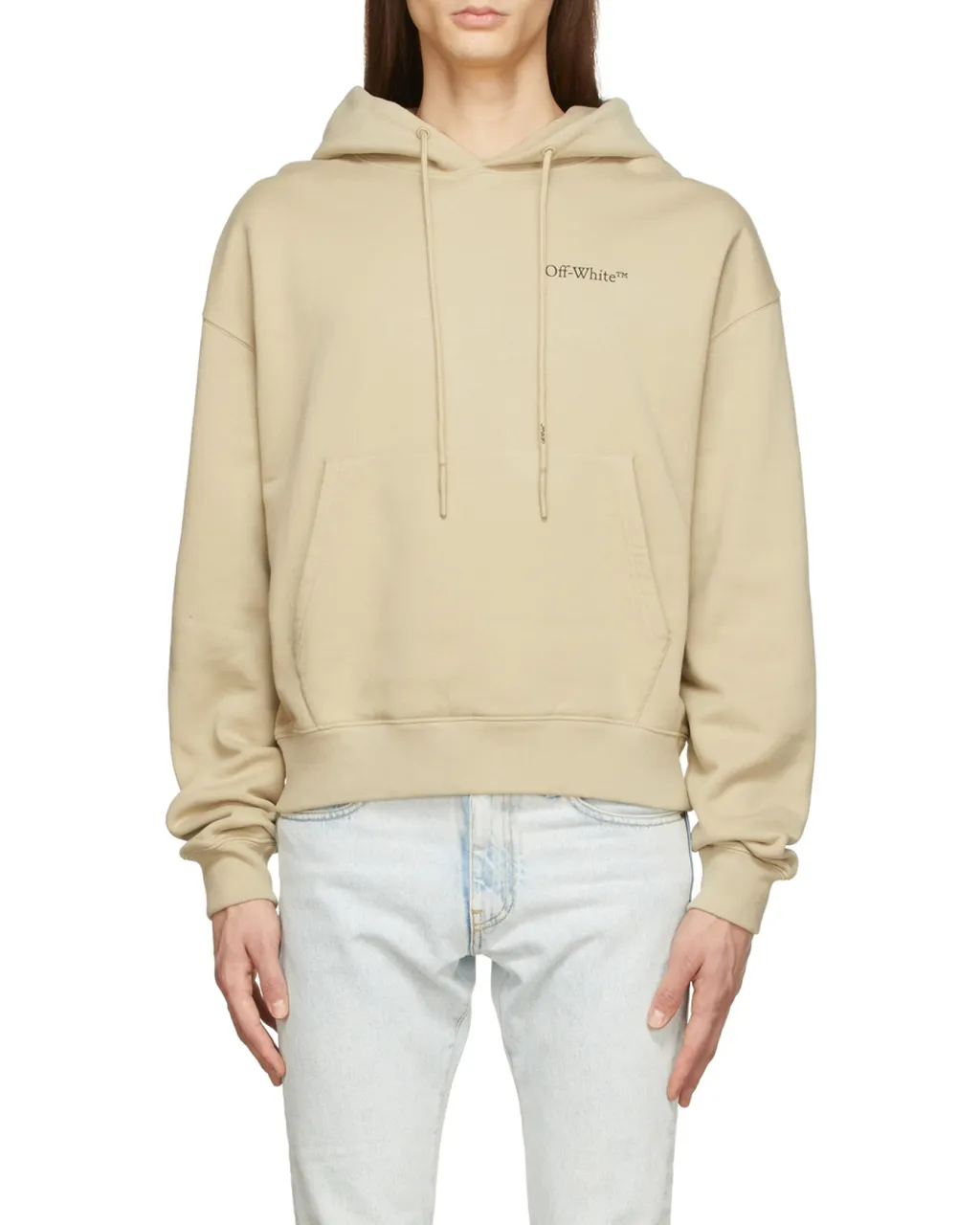 Arrows-Motif Brushed Jumper
