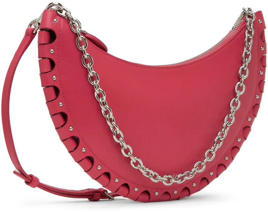 Zipper Opening And Closing Shoulder Bag