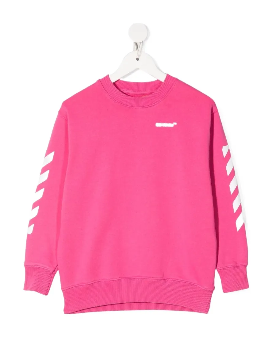 Off-White Kids Arrow Printed Crewneck Sweatshirt