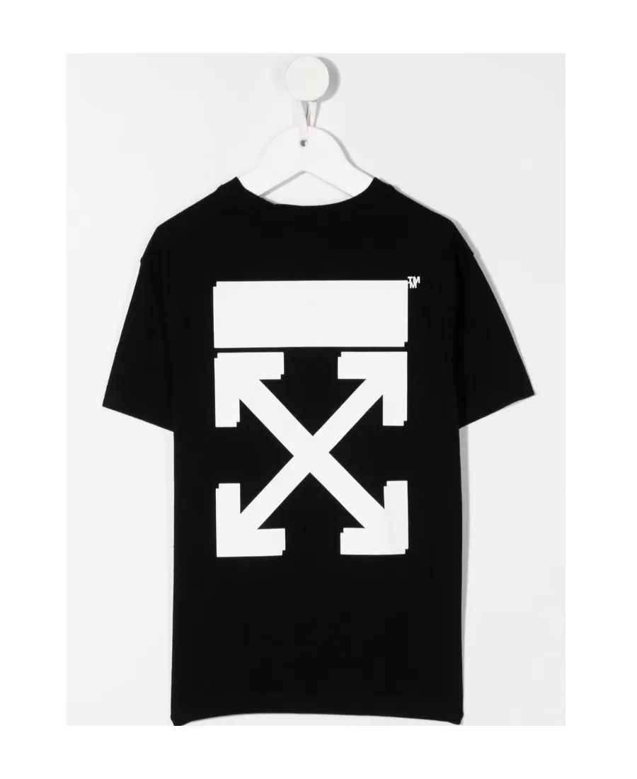 Cross-Print Cotton T-Shirt