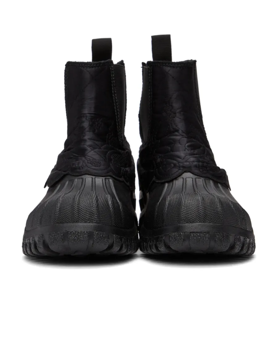Panelled Ankle Boots