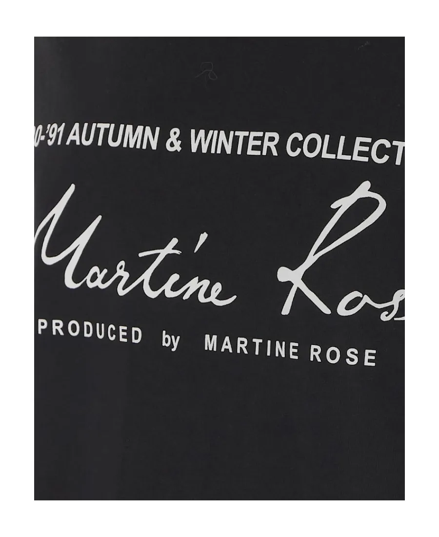 Martine Rose Logo Printed Crewneck T-Shirt